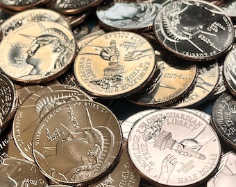Full Tube 2026 SEMISESQUICENTENNIAL Half Dollars (10 Coins Each From Philadelphia & Denver) From U.S. Mint Bag—Brilliant, UNCIRCULATED!