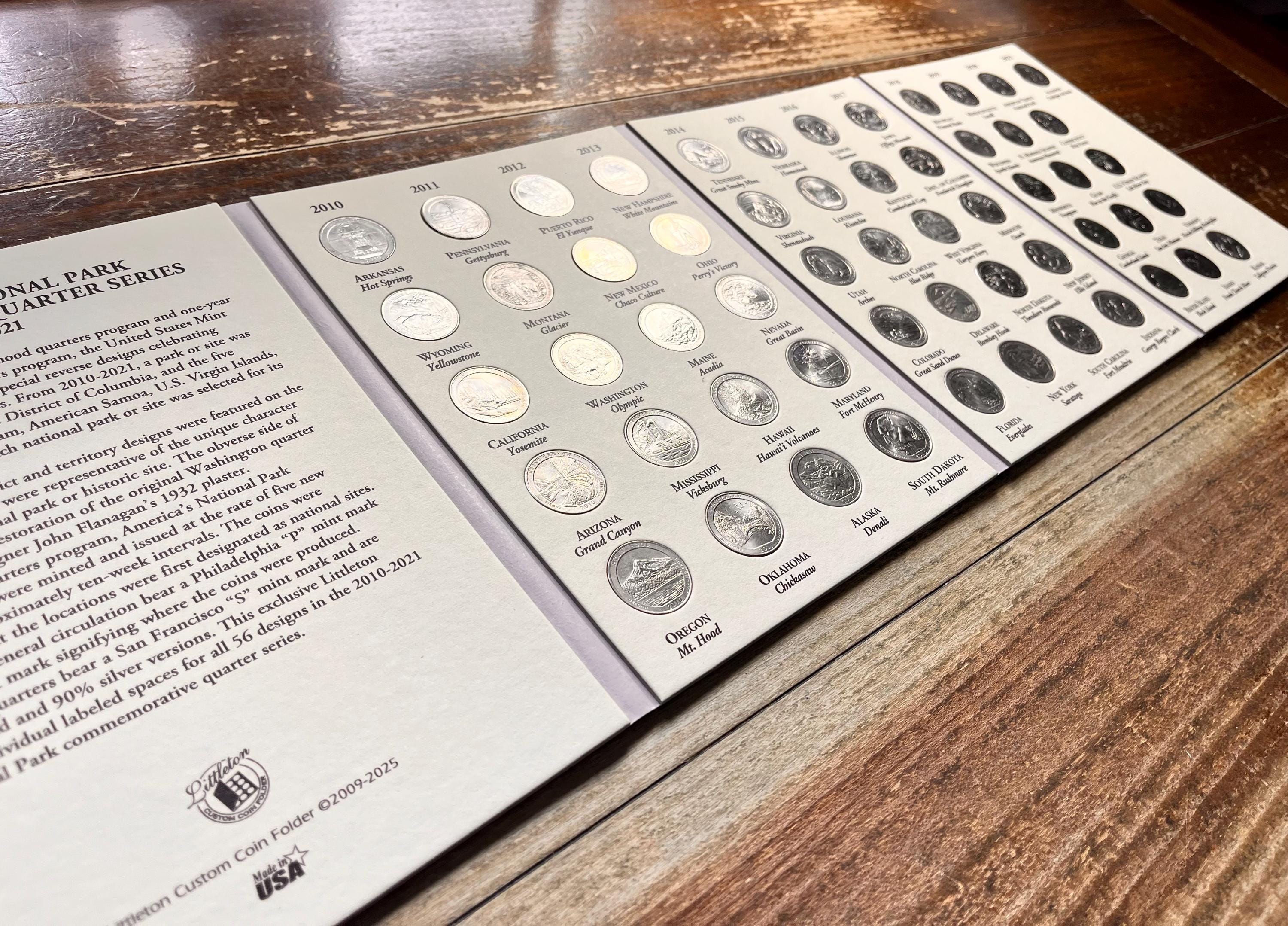 State Quarters Album - Etsy