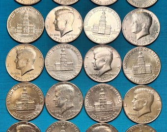 1776年-1976年ケネディ生誕200周年記念 ハーフダラー ケネディ 1776