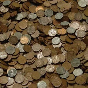 BULK Deal for WHEAT Pennies (95% Copper)--CHOOSE: 1, 3, 5, or 10 Lbs. (Steel and Indian Cents Possible)!
