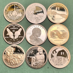 Sacagawea dollar coin - Etsy 日本