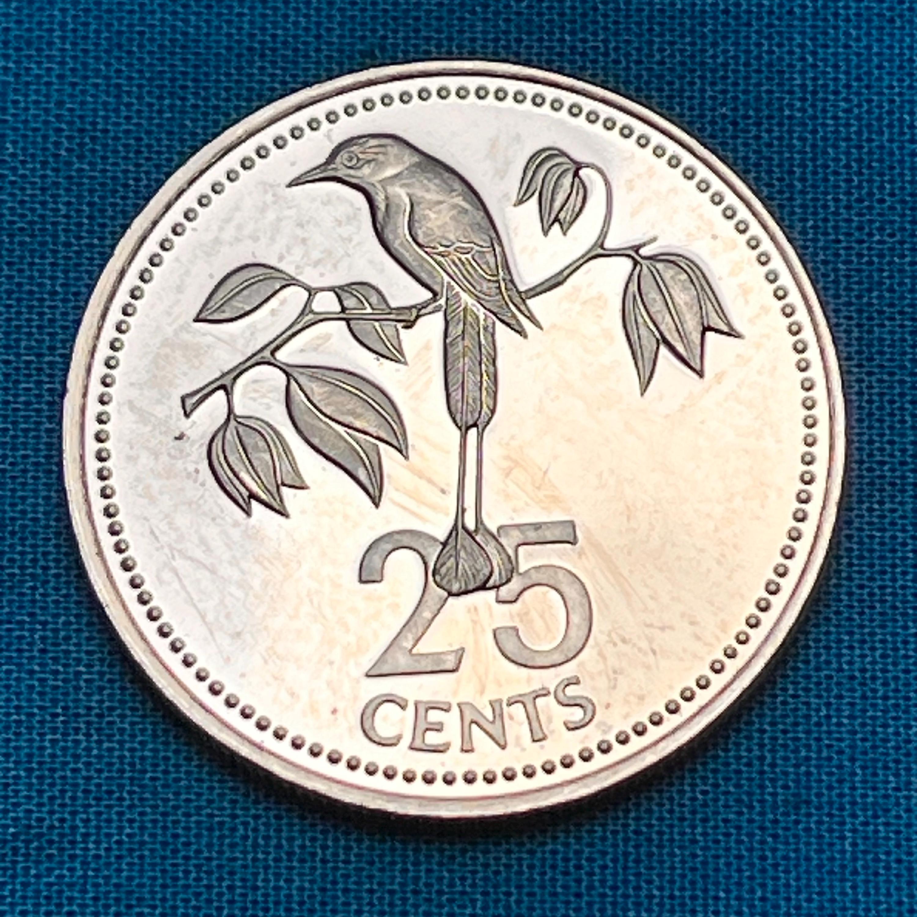 ベリーズ ヴィンテージ (1975) プルーフ 5 コイン セット - 超低鋳造