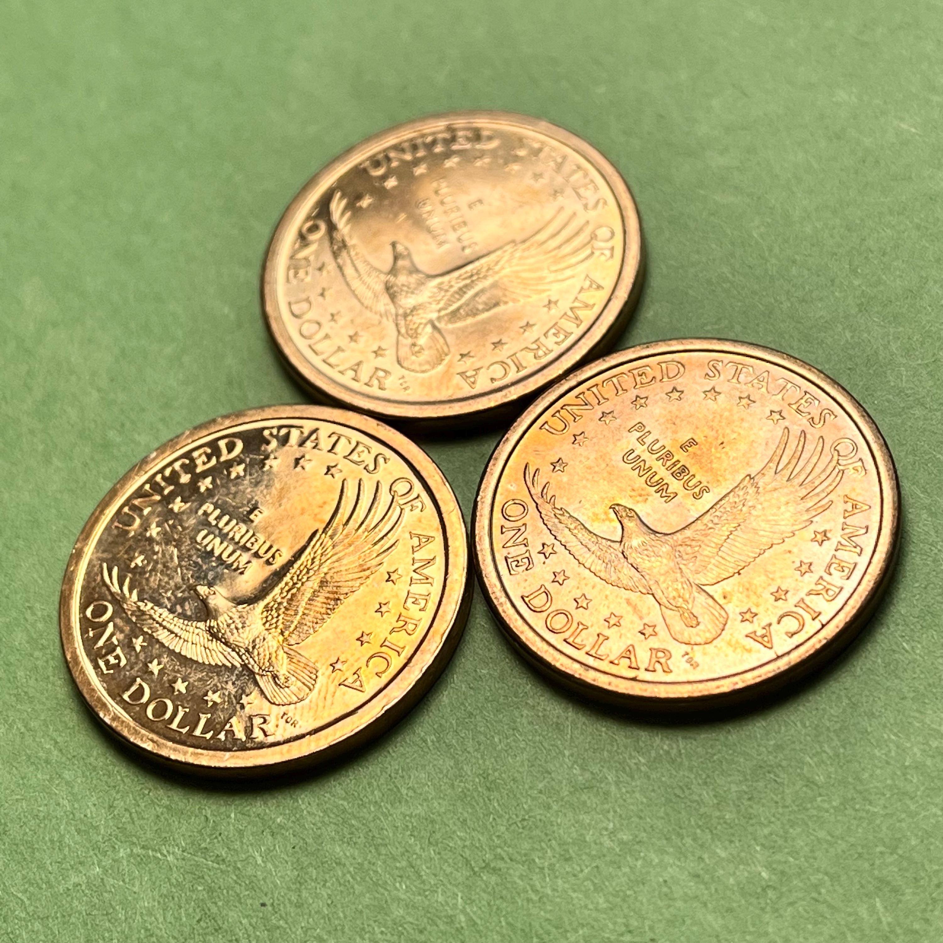 SACAGAWEA FIRST YEAR (2000) Issue High Grade Golden Dollar Coin ...