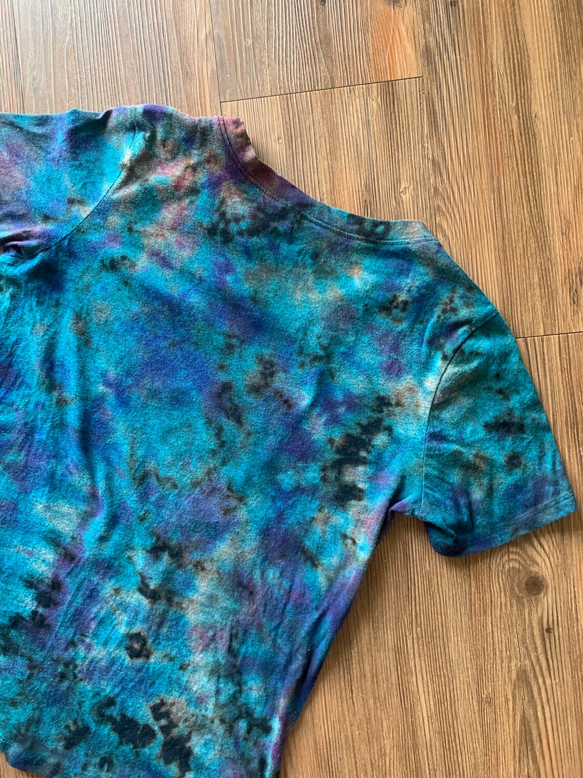 galaxy tie dye shirt diy