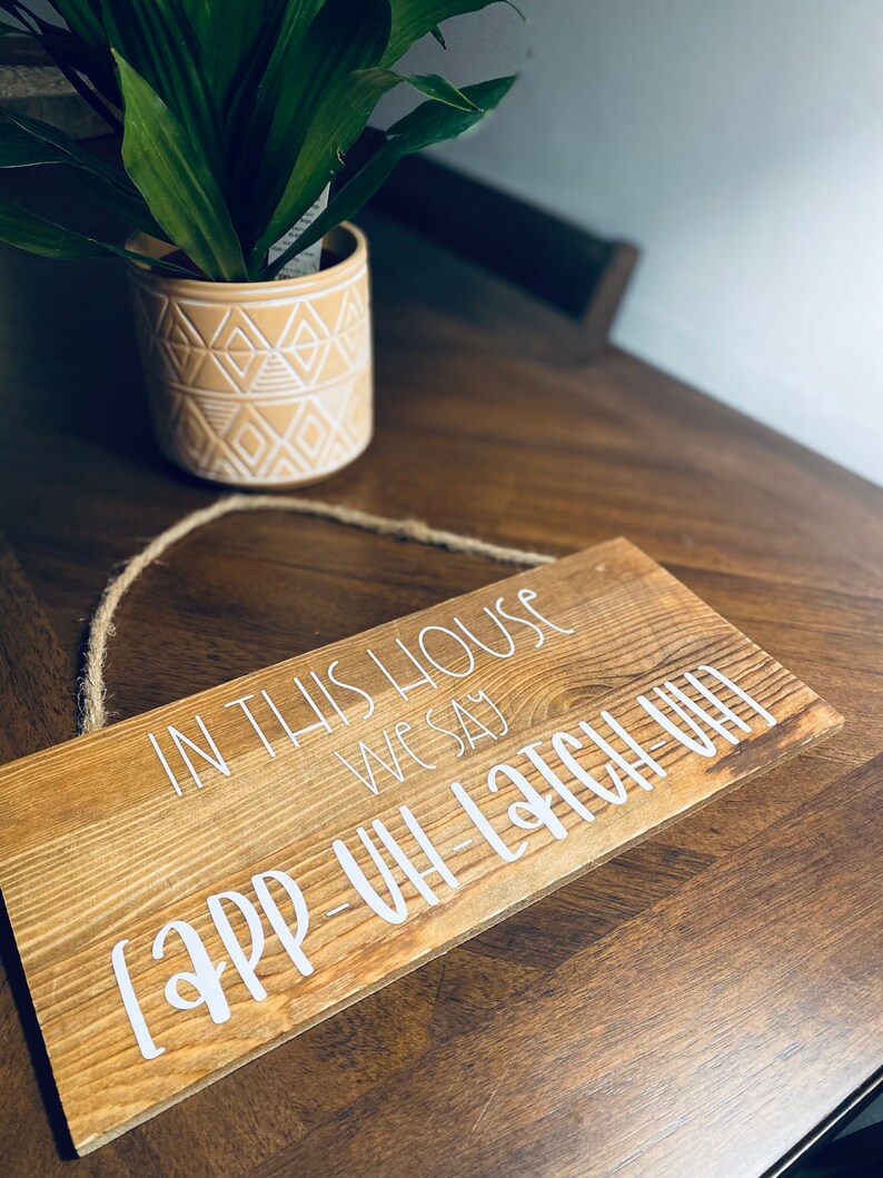 Appalachia app Uh Latch Uh Sign Etsy