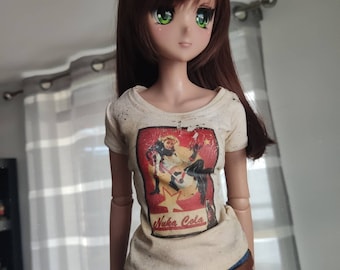 Nuka cola tee for Smart Doll CLASSIC - Choose your flavour
