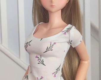 Lavender blast top - long or short sleeves - only for Smartdoll Classic