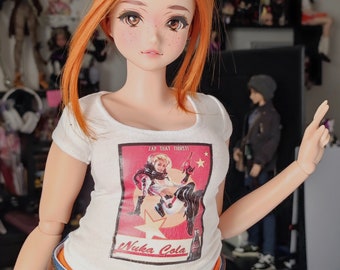 T-shirt Nuka PEAR Girl pour Smart Doll Girl poire. LIRE LA DESCRIPTION