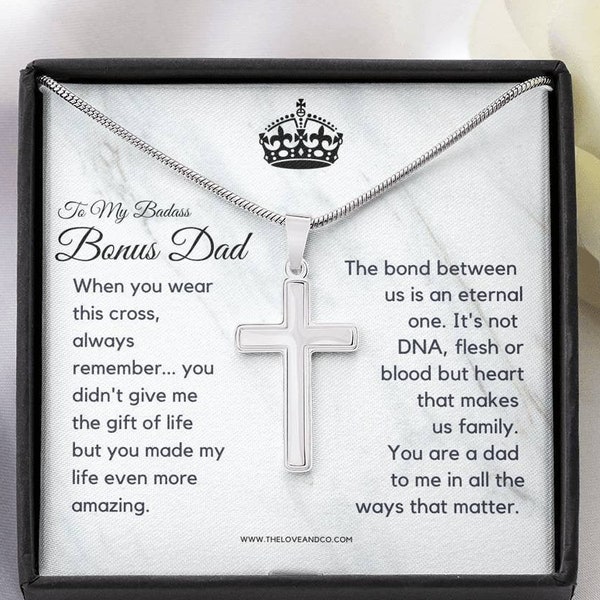 Stepped up dad necklace clearance