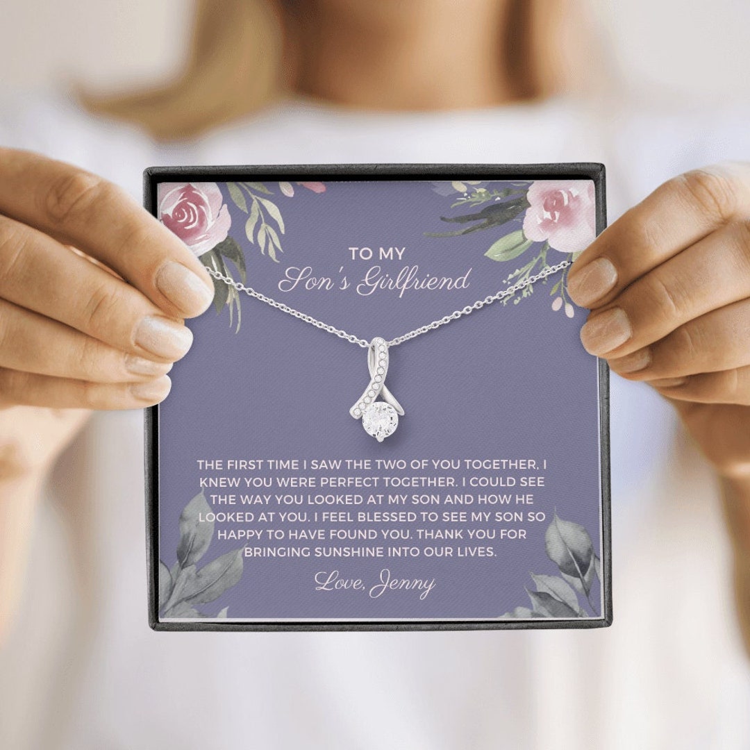 Sons Girlfriend Gift Gift for Son's Girlfriend Son's Etsy