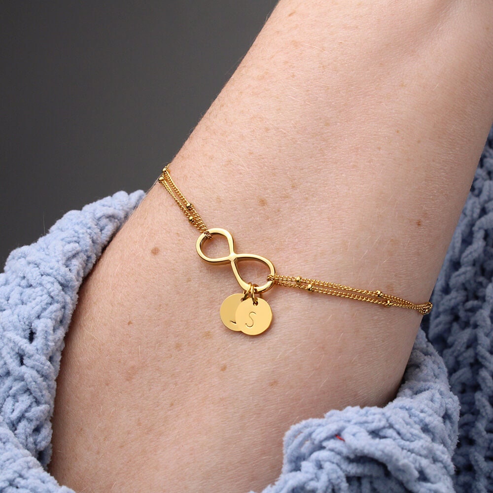 To My Sons Girlfriend Infinity Bracelet Sons Girlfriend | Etsy