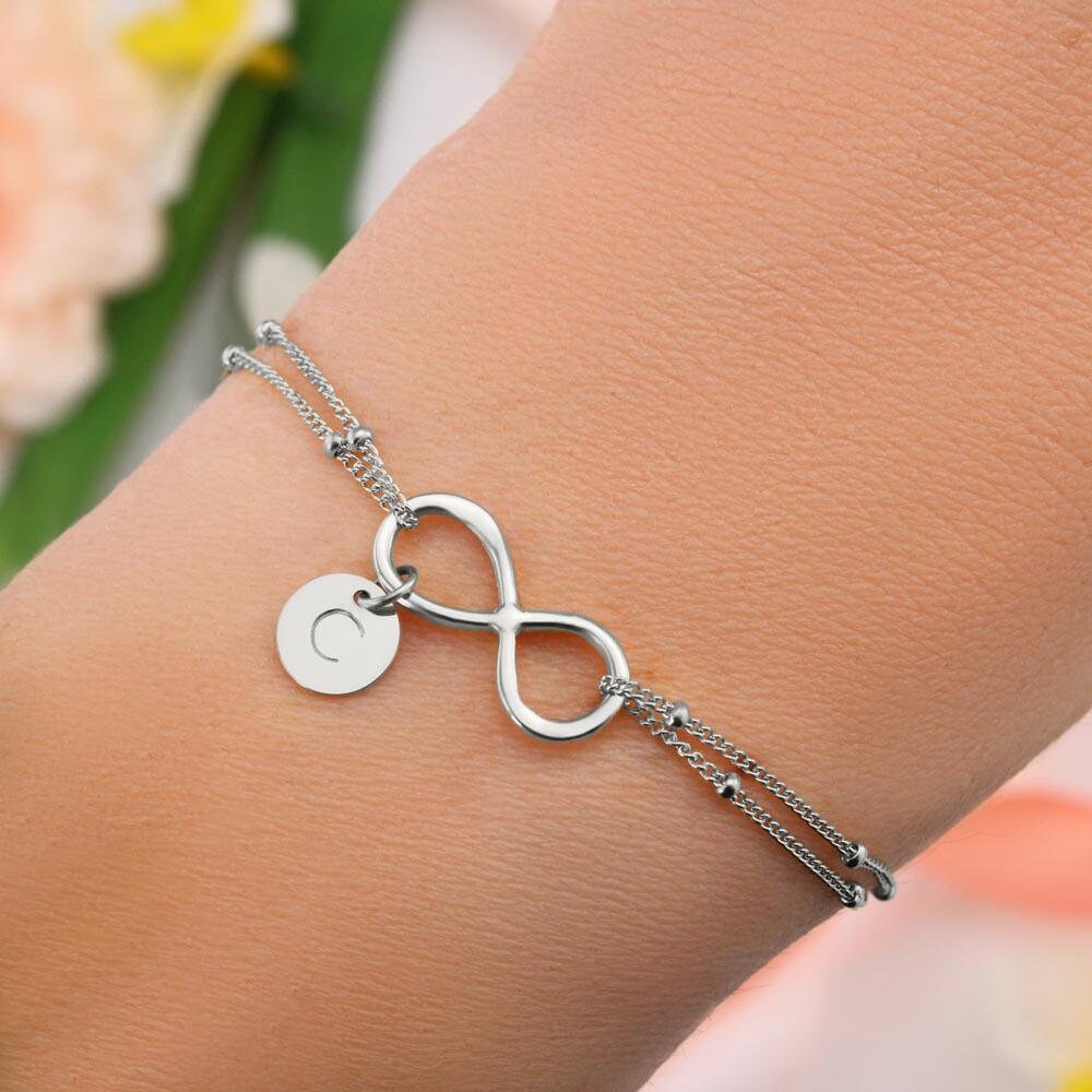 To My Sons Girlfriend Infinity Bracelet Sons Girlfriend | Etsy