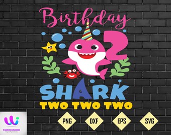 Free Free Pink Baby Shark Birthday Svg 224 SVG PNG EPS DXF File