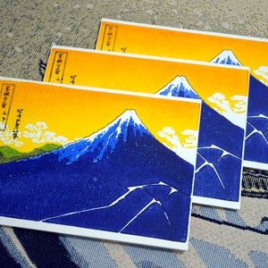 Handmade Greeting Cards x3 - Storm Beneath the Summit