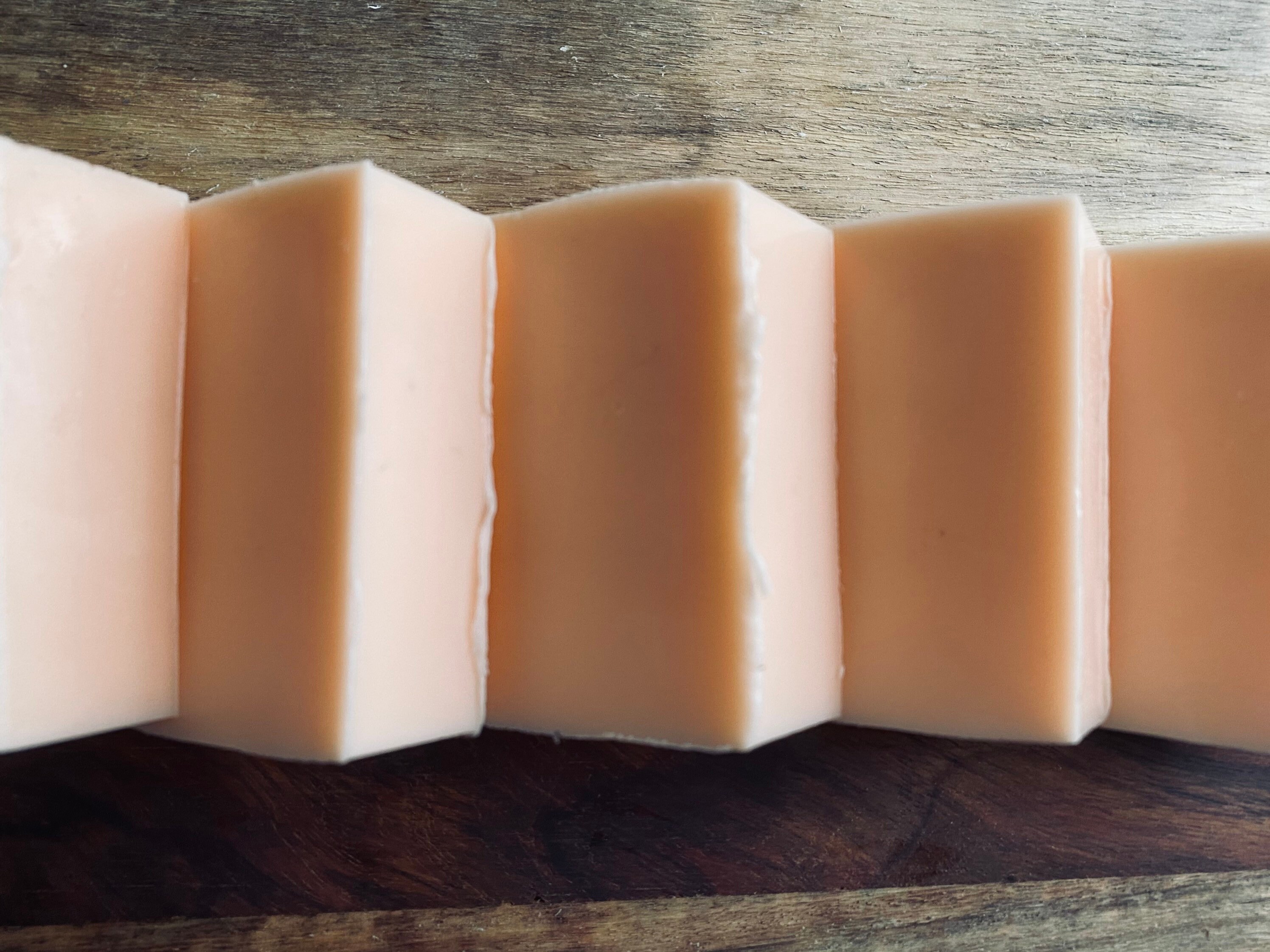 Peach Soap Bar Etsy