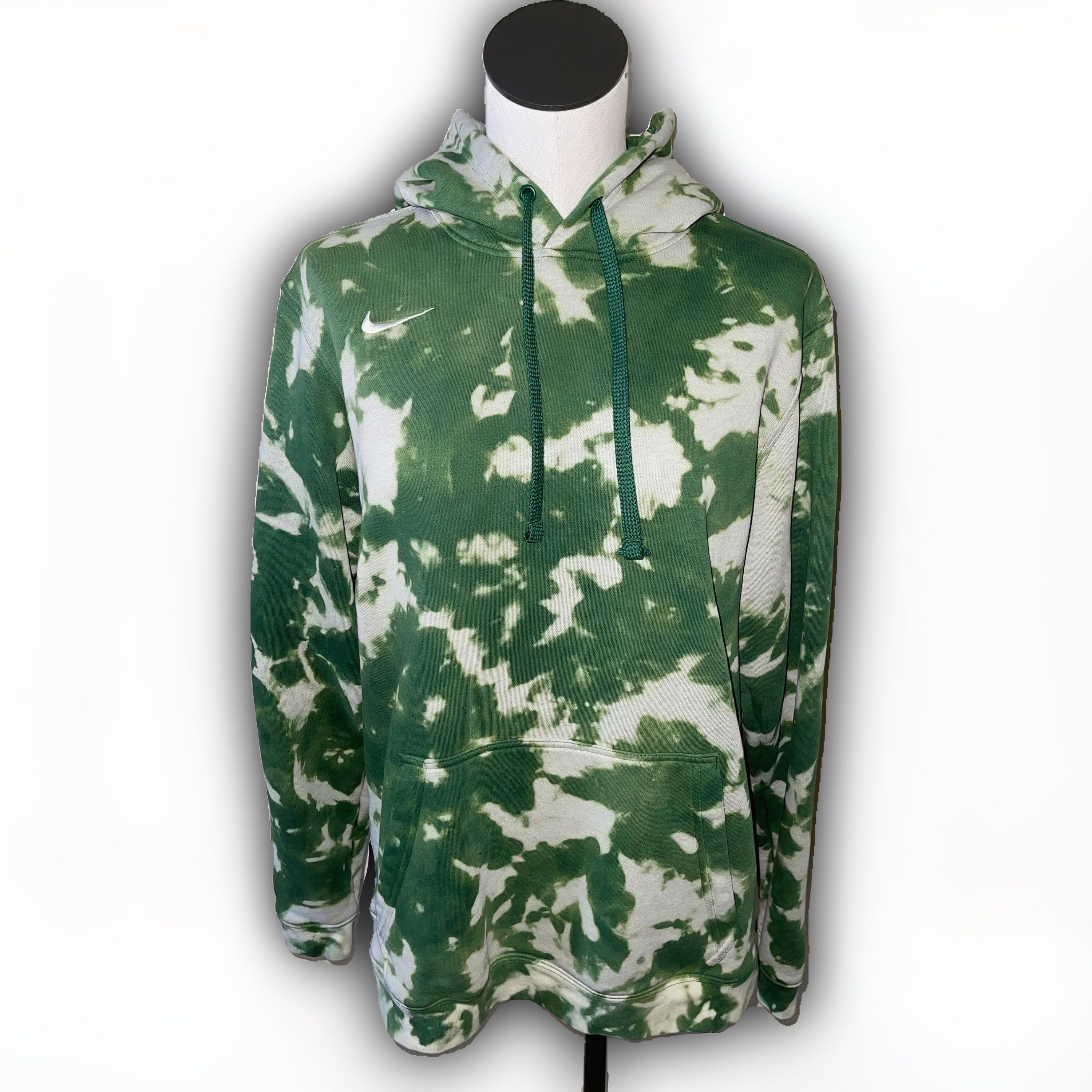 nike tie dye hoodie black