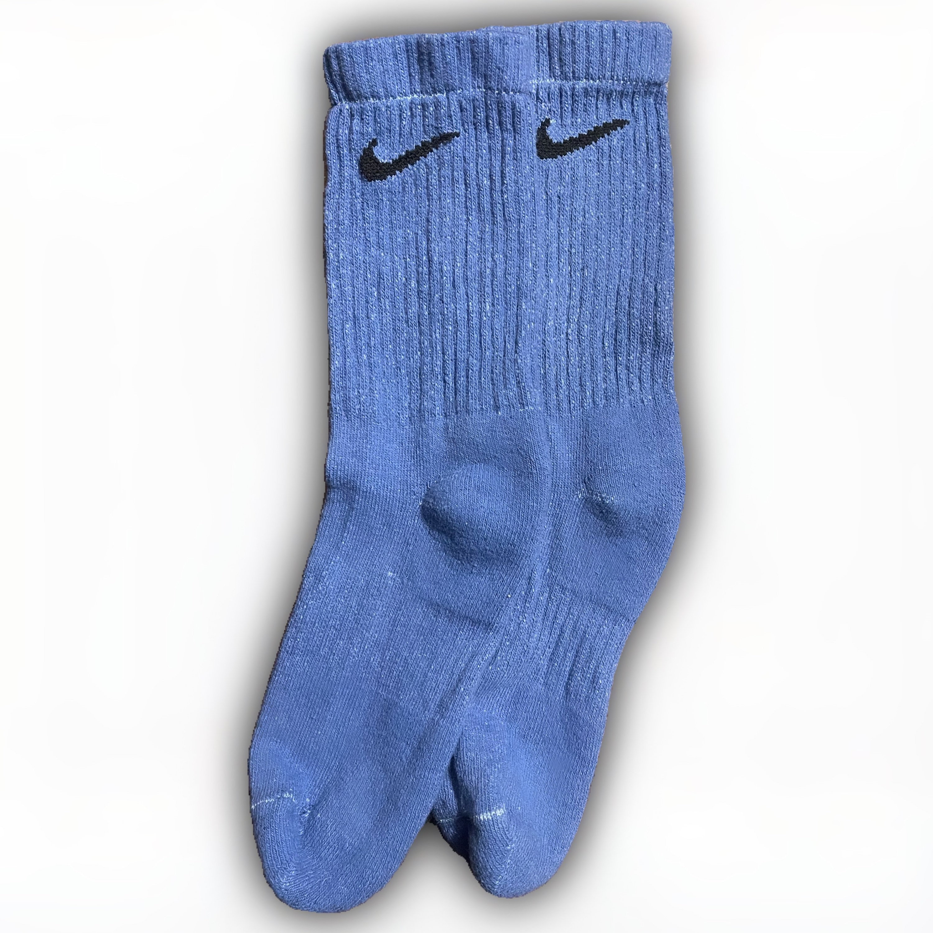 Nike Hand Dyed Socks / 1 Pair / Royal Blue / Made To Order / Etsy
