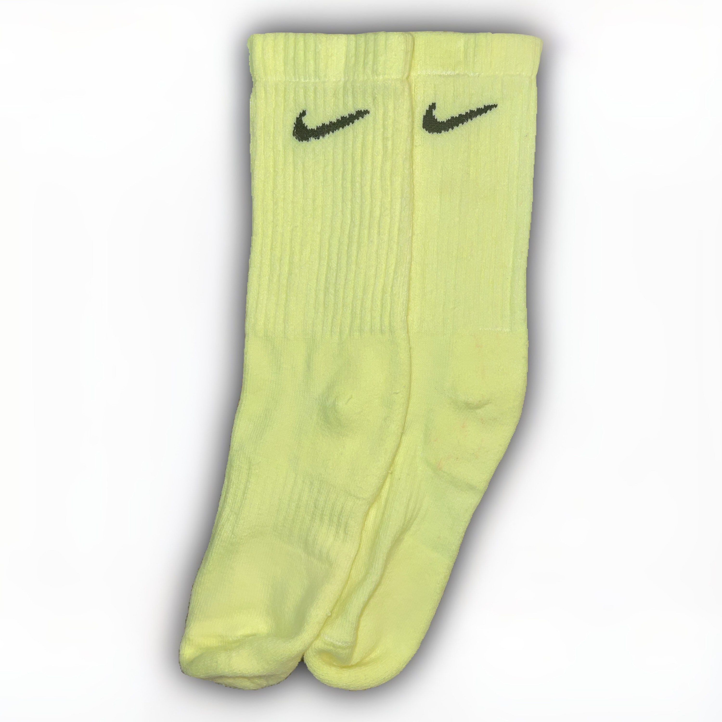 yellow sock shoes