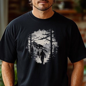 Wander Shirt, Naturliebhaber Geschenk, T-Shirt Mann, Camping, Outdoor, Naturliebhaber Herren Shirt, Abenteure Shirt Berge, Geschenkidee Mann