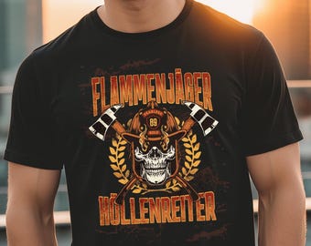 Feuerwehr Shirt Männer, Starkes Firefighter T-Shirt, Geschenk für Feuerwehr Fans, Held des Alltags Shirt, Fire Dept Shirt, Geschenk für ihn