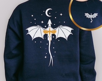 Basgiath War College Sweatshirt, Fourth Wing Sweater, The Empyrean Series, Violet Sorrengail Fantasy Book, Fourth Wing, Gift For Her