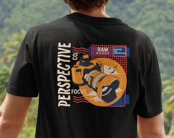 Fotograf Shirt Männer, Kamera T-Shirt Herren, Geschenk für Fotografen, Outdoor Fotografie Shirt, Natur Motiv Shirt, Hobbyfotograf T-Shirt
