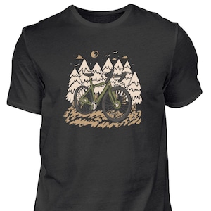 Mountainbike Herren T-shirt Fahrrad Grafik Shirt Mann Fahrrad Fahren Druck Natur Berge Logo Tshirt Radsportbegeisterter