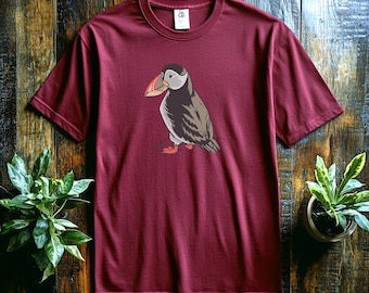 T-Shirt Herren Tropisch Vogel Shirt Natur Grafik T Shirt Mann