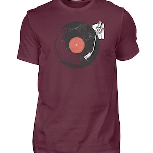 T-Shirt Men's Vinyl Records Shirt Vintage Man image 6