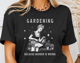 Jardinier disant, T-shirt femme, vintage, Amoureux des plantes, Chemise à fleurs, Cadeau pour maman végétale, T-shirt de jardinage, Amoureux des plantes
