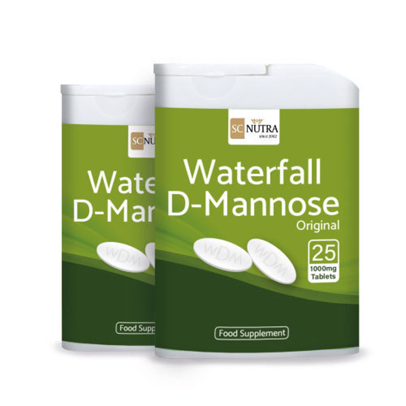 Waterfall DMannose Tablets 1000mg 50 Etsy