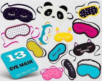 Download Sleeping Mask Svg Etsy