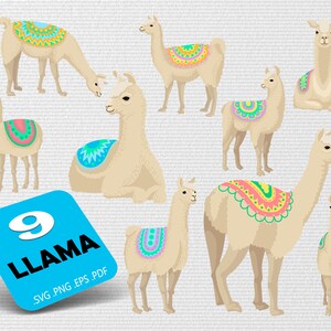 Llama svg,Llama SVG Bundle, Llama dxf, Llama png, Llama eps, Llama clipart, Llama vector, Cute Llama svg, Llama mama svg,print file,svg