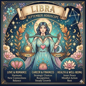 Libra Monthly Horoscope September 2026: Insights on Love, Career, and Health