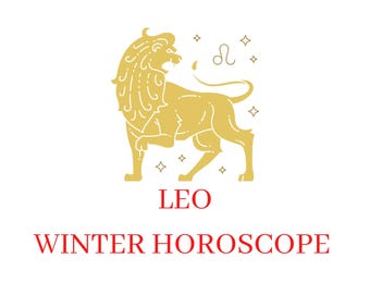 Leo Winter Horoscope 2027 Tarot Reading, Gypsy Card Forecast, Astrology Predictions, Digital PDF