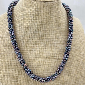Natural Pearl Statement Necklace |Handmade Vintage Pearl Necklace |Pearl Jewelry |small pearl Jewelry |Beaded Necklace |Gifts for Her