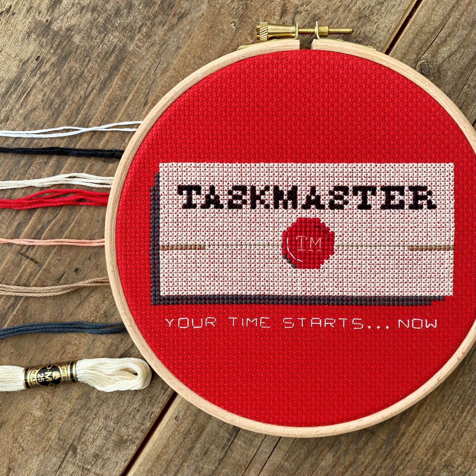 Task Master Uk Pattern The Task - Cross Stitch Pattern. Taskmaster Fan Art. Modern Funny ...