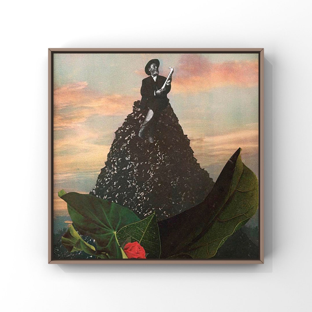 Print of Handcut Collage * Surreal Art, Vintage Art, Retro Style, Wall ...