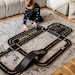 Wooden Car Track Road Track Toddler Gift for Kids Baby - Etsy