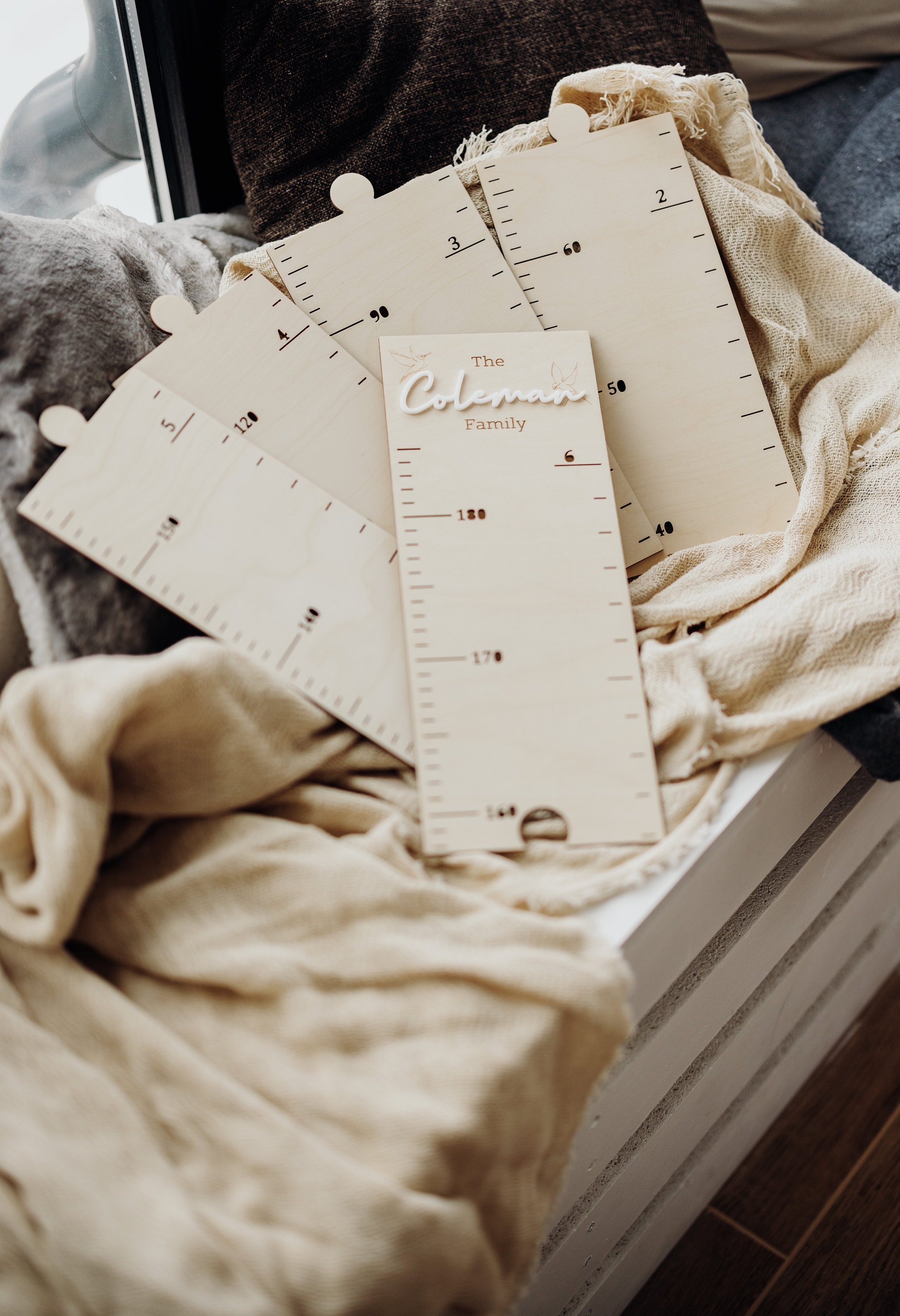 Personalized Wooden Growth Chart Ruler – Nursery Wall Decor - Etsy