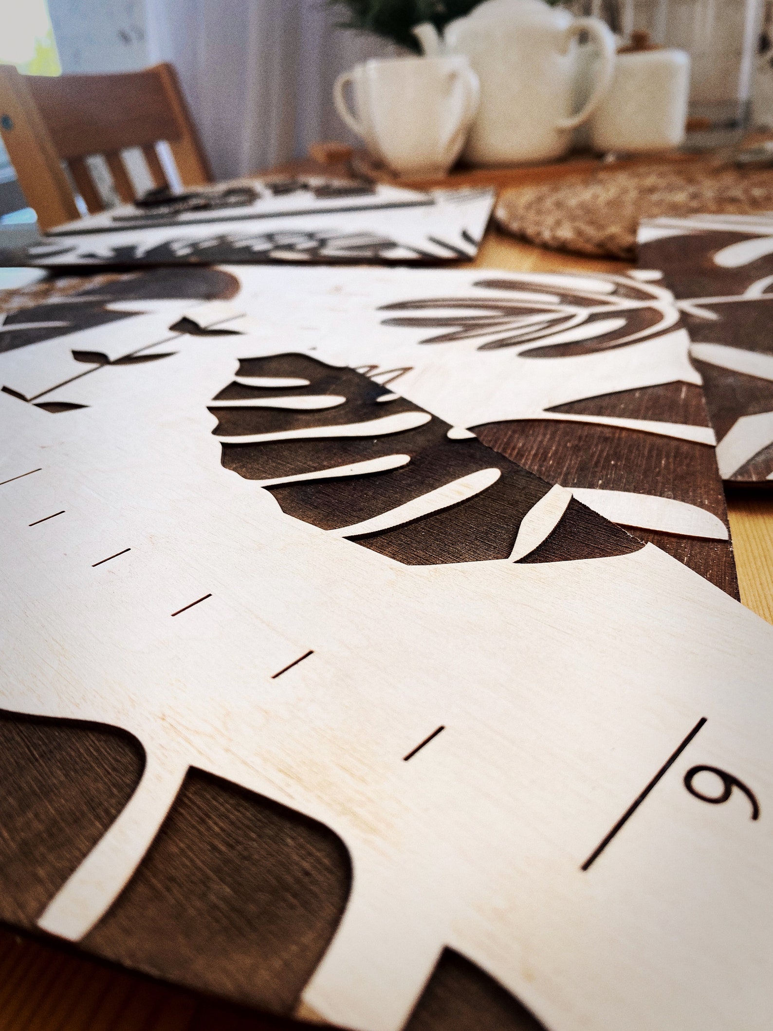 Growth Chart / Surfboard Growth Height Chart Ruler / Ocean Etsy