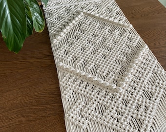 Macrame PATTERN - Wall hanging  Pattern, Instruction and Knot Guide - Digital download - DIY Macrame Boho tutorial - "Rossena"