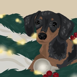 Custom Digital Illustration (Dog)