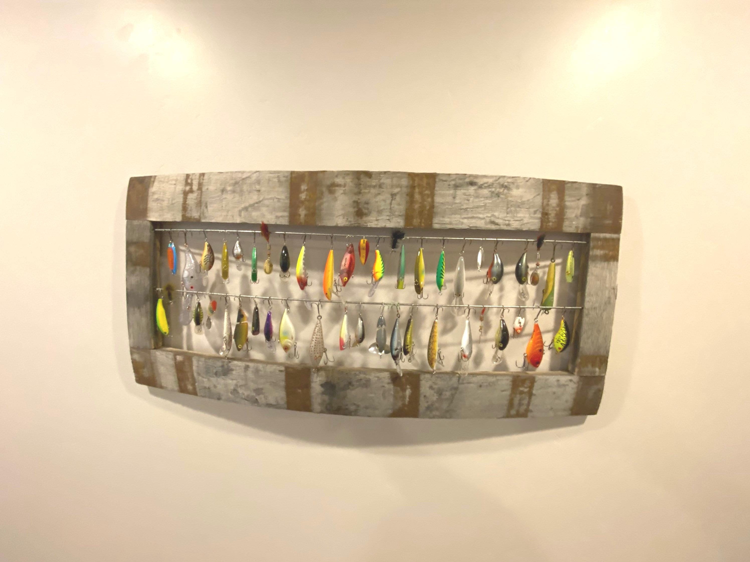 diy fishing lure display VEYWANE Storage Racks, 15