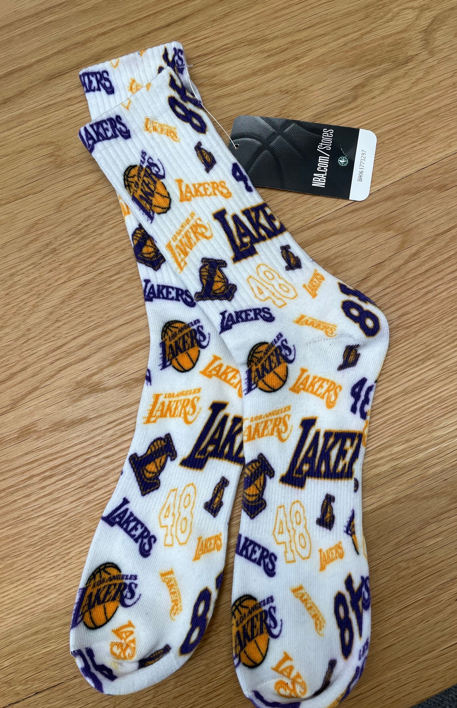 La Lakers socks Etsy