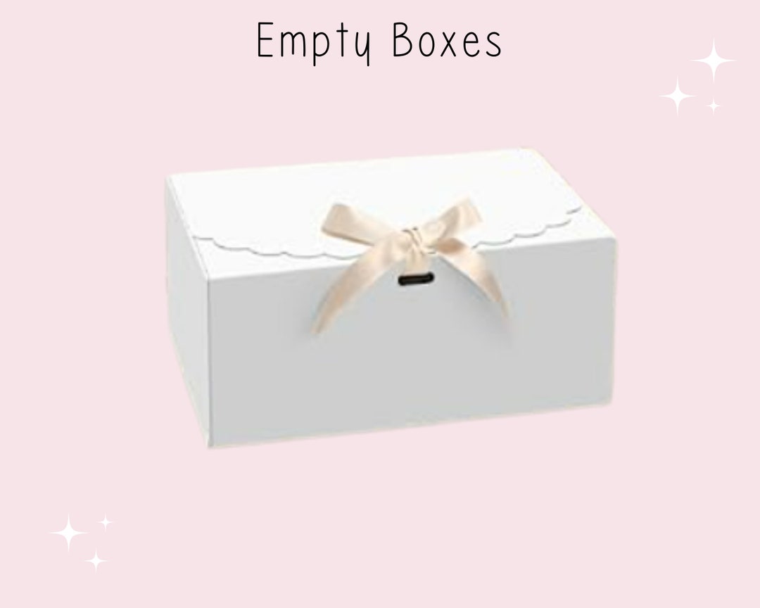 Flower Girl Proposal Box Empty Box Flower Girl Bridesmaid Etsy