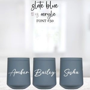 Slate Blue Bridesmaid 