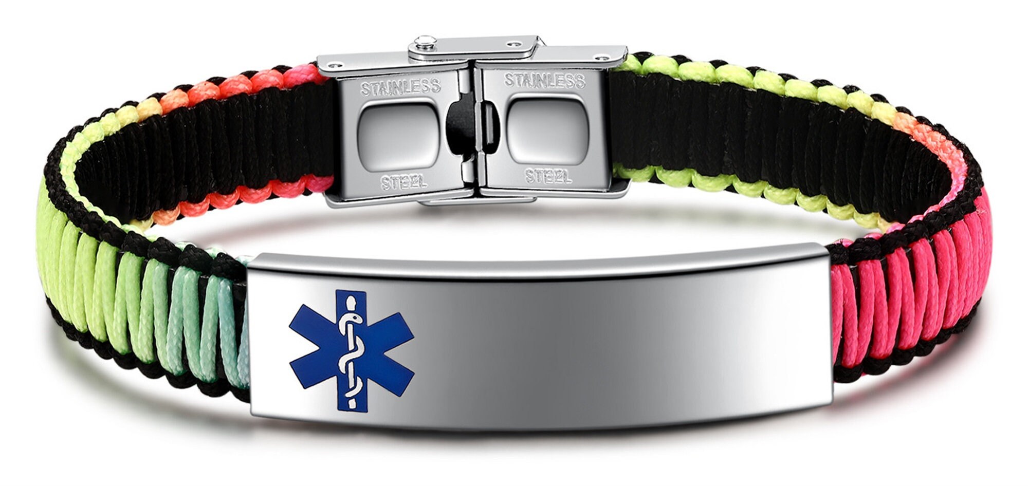 Customized Stylish Medical Alert ID Bracelet for Women Etsy
