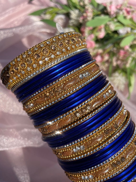 Blue Gold Churiyan NEW Etsy