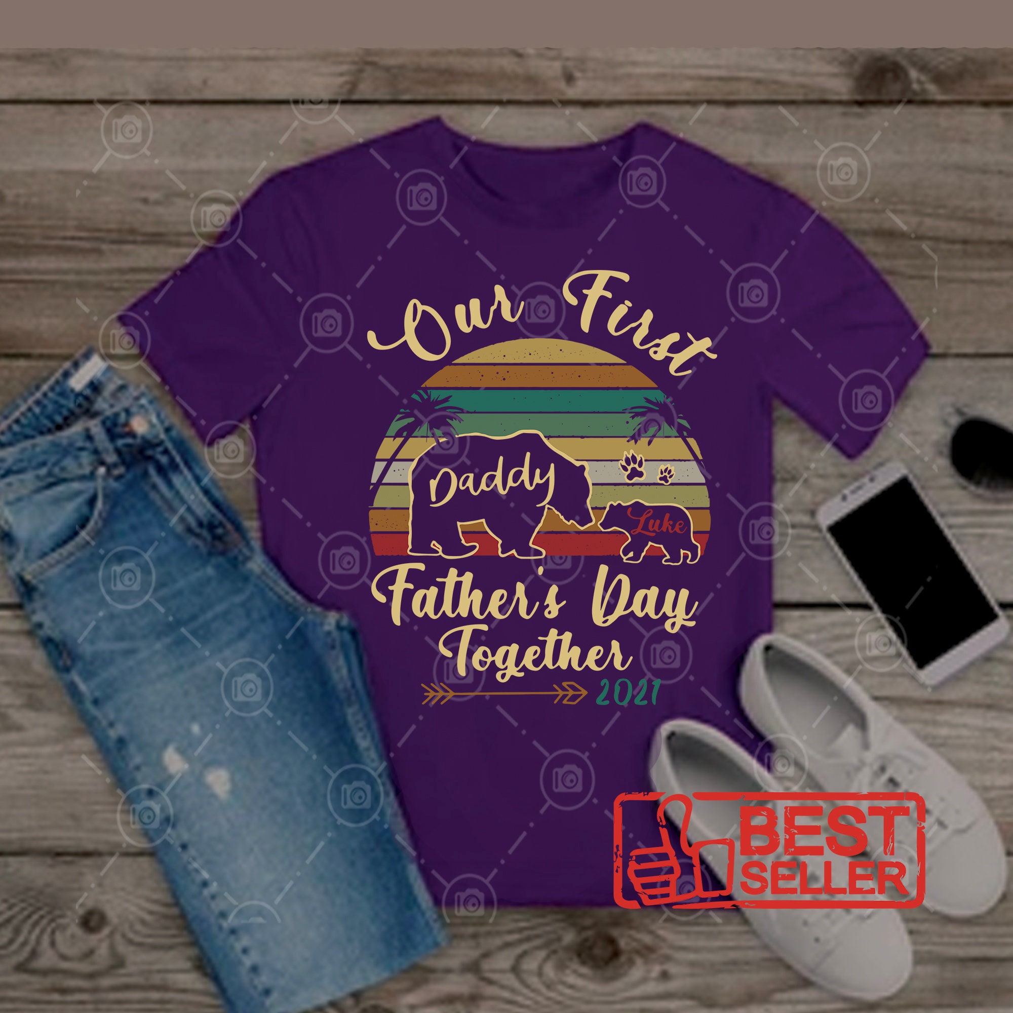 Download Our First Daddy Farther's Day Together 2021 Svg | Etsy